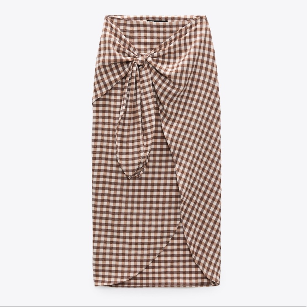 Zara Wrap Skirt - Picture 12 of 16